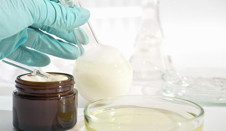 Lab glassware and fermented creams